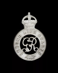 Second Life Guards Cap Badge Hallmarked Silver