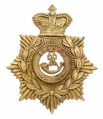 Helmet Plate & Durham Centre Brass Metal