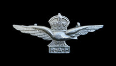 Royal Air Force Pathfinders Cap Badge Hallmarked Silver