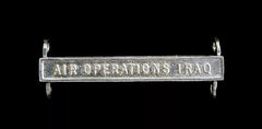 General Service Medal Air Operations Iraq Clasp Silver