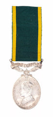 WW2 British Territorial Efficiency Medal 12574518.DVR.A.H.WALKER.R.A.S.C