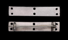 British Medal Bar For Mounting Single Medals Solid Silver