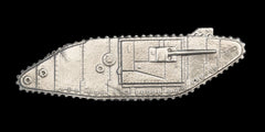 Tank Corps Sleeve Badge Hallmarked Silver
