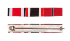 WW2 German Iron Cross 2nd Class, War Merit Cross, Eastern Front Ribbon Bar