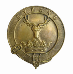 Gordon Highlanders 6th Volunteers Cap Badge Brass Metal