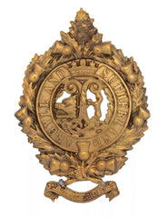 Argyll and Sutherland Highlanders 1st Volunteers Battalion Cap Badge Brass Metal