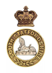 South Staffordshire Regiment Glengarry Badge