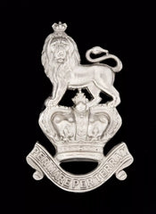 Royal Marines Pouch Badge Hallmarked Silver