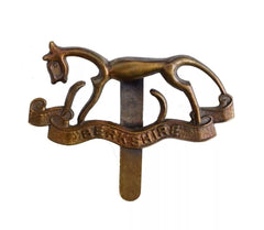 Berkshire Yeomanry Cap Badge Brass Metal