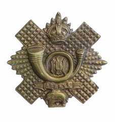 Highland Light Infantry Cap Badge Brass Metal