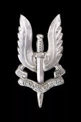 Special Air Service Cap Badge Hallmarked Silver