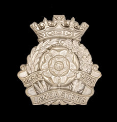 Duke of Lancashire Own Yeomanry Cap Badge Hallmarked Silver