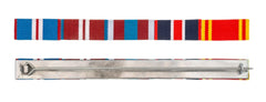 Queens Jubilee Golden, Diamond, Platinum, Kings Coronation Fire Service Ribbon Bar