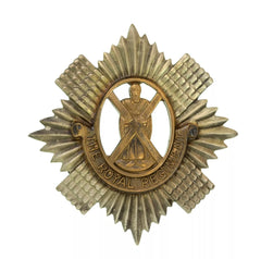 The Royal Regiment (Royal Scots) Cap Badge Bi Metal