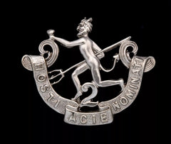 90th Canadian Infantry Winnipeg Manitoba Cap Badge Hallmarked Silver