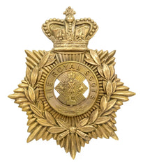 Helmet Plate & The Royal Scots Centre Brass Metal