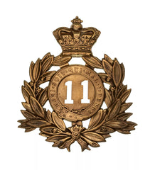 11th Devonshire Regiment Last Shako Plate Brass Metal