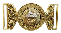 The East Lancashire Regiment Officers Waist Belt Buckle