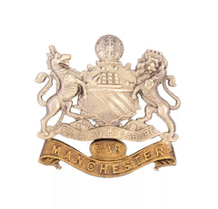 5th Volunteers Battalion Manchester Cap Badge Bi Metal