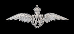 Royal Air Force Sweetheart Brooch Solid Silver