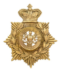 Helmet Plate & Manchester Centre Brass Metal