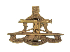 The Regiment President Steyn Bloemfontein Cap Badge Brass Metal