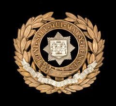 The East Surrey Regiment Officers Slouch Badge