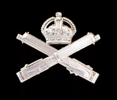 Machine Gun Corps Cap Badge Hallmarked Silver