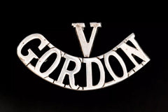 Volunteers Gordon Shoulder Title White Metal