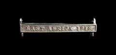 Africa General Service Medal East Africa 1918 Clasp Silver