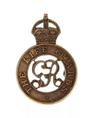 The Life Guards Cap Badge Brass Metal