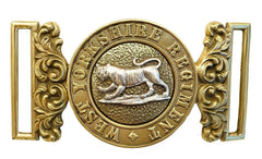 The West Yorkshire Regiment Officers Waist Belt Buckle