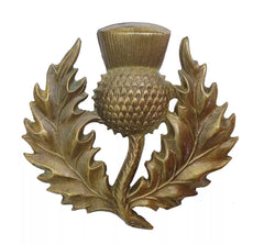 London Scottish Cap Badge Brass Metal