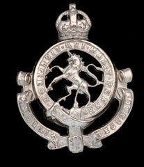 Canadian Governor Generals Horse Guards Cap Badge Hallmarked Silver