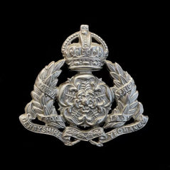 Derbyshire Yeomanry Cap Badge Hallmarked Silver