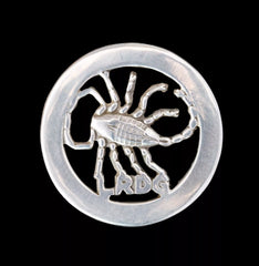 Long Range Desert Group Cap Badge Hallmarked Silver