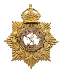 Helmet Plate & West Kent Centre Bi Metal