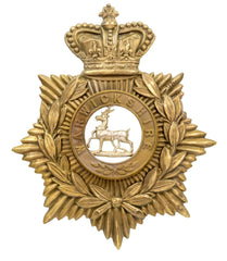 Helmet Plate & Warwickshire Centre Bi Metal