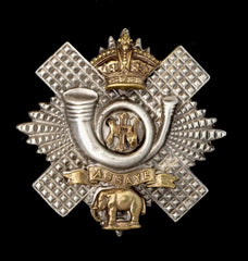Highland Light Infantry Cap Badge Officers