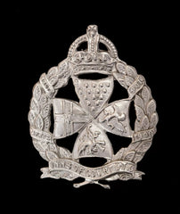 Inns of Court O.T.C Cap Badge Hallmarked Silver