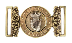 Connaught Rangers Officers Waist Belt Buckle