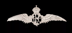 Royal Flying Corps Sweetheart Brooch Silver