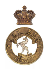 West Kent Regiment Glengarry Badge