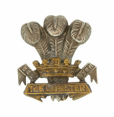 Leinster Regiment Cap Badge Bi Metal