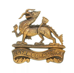 Royal Berkshire Regiment Cap Badge Brass Metal