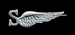 Royal Air Force Signaller Sweetheart Brooch Silver