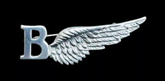 Royal Air Force Bomb Aimer Sweetheart Brooch Silver