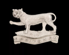 Uppingham O.T.C Cap Badge Hallmarked Silver