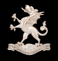 3rd Battalion Monmouthshire Regiment Cap Badge Hallmarked Silver