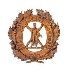 1st Aberdeen Rifle Volunteers Shako Badge Brass Metal